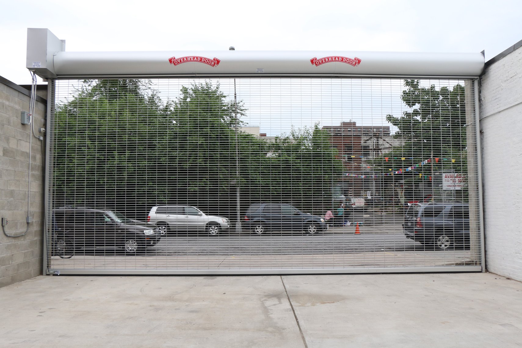 Exterior Rolling Open Grille & Hole Gates in New York