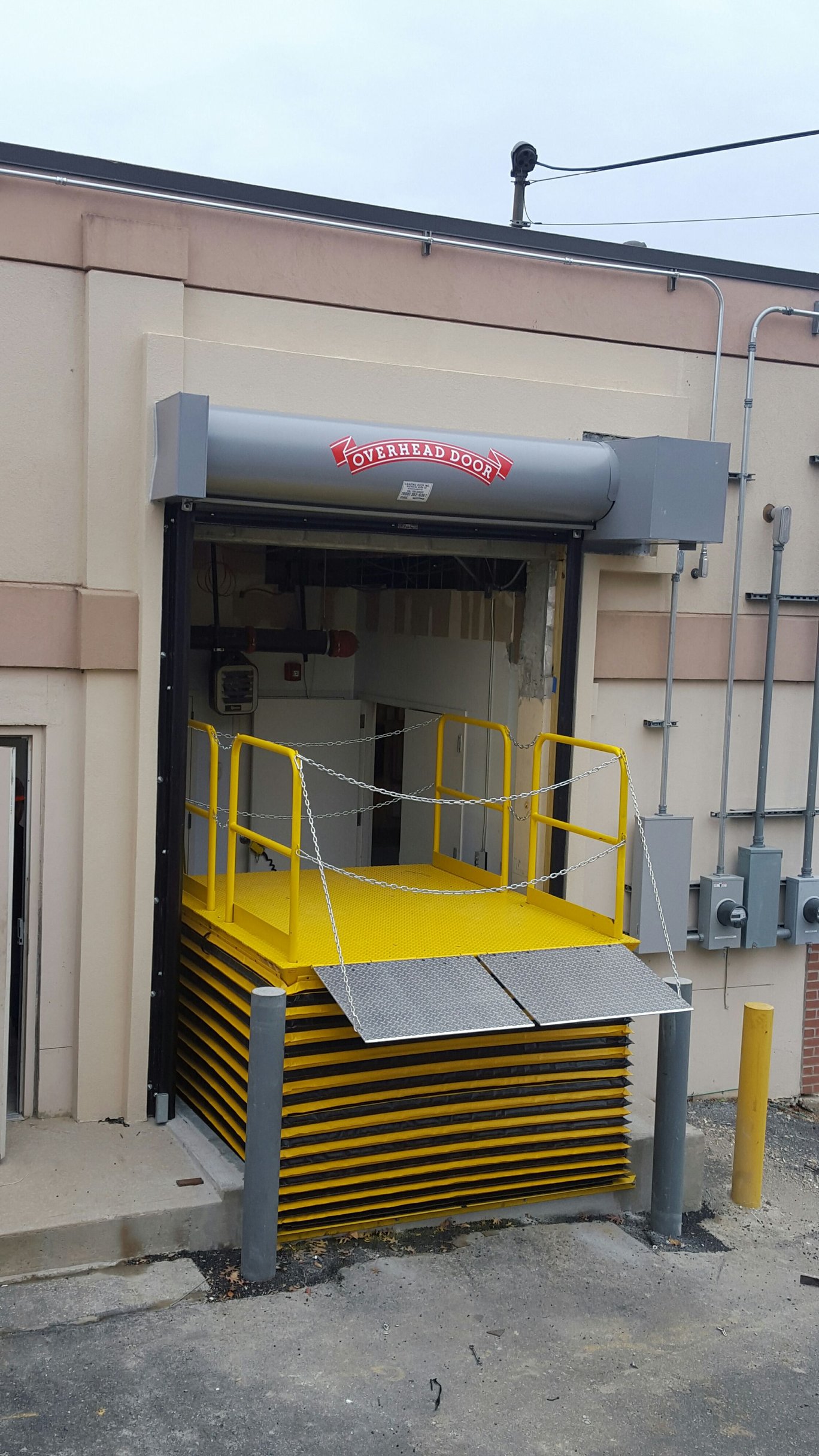 New Jersey Doors with Loading Dock Scissor Lift