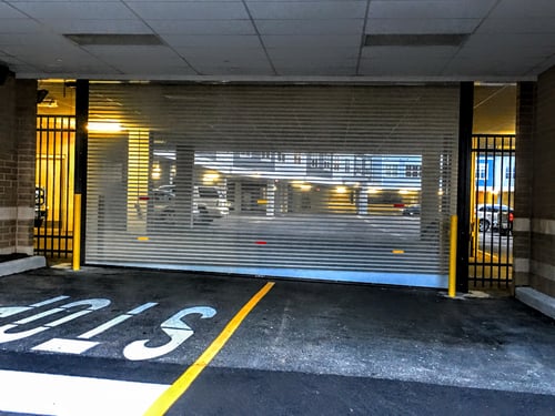 Parking Garage Gate for Slanted Floor NJ/NYC