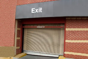 Advanced Service Door installed in a garage door