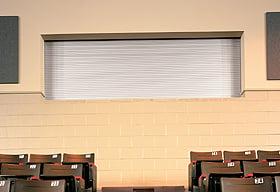 Rolling Counter Door in a School