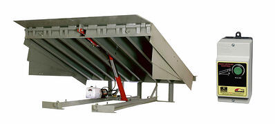 "LHD" SERIES HYDRAULIC DOCK LEVELER BY DLM NJ NYC