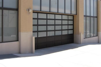 Aluminum Glass Overhead Doors 521 Series - Commercial Doors NYC NJ