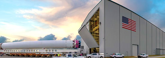 Canopy Type Bifold Doors at NASA