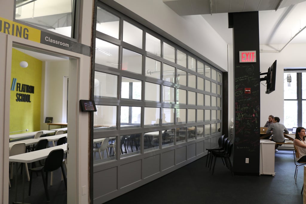 Aluminum Glass Garage Overhead Sectional Roller Doors In New