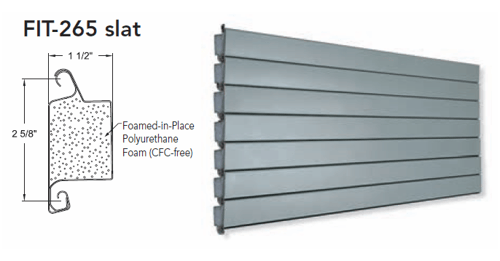 FIT-265 Slat for Coiling Doors, Roll Up Doors