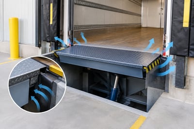 GAPS IN THE DOCK LEVELER