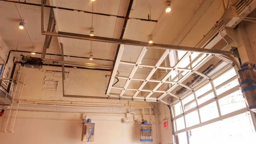 Glass Roller Garage Overhead-Door 521 Series in NYC