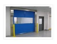 High-Speed Fabric and Rubber Rolling Doors
