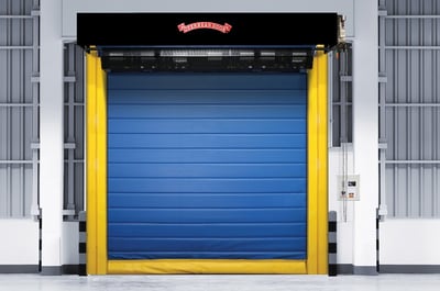 High-Speed Freezer Cooler 997 Wide, High-Speed Fabric Door, Fast Rolling Door NYC NJ