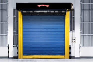 High-Speed Freezer Cooler 997 Wide-1 High-Speed Fabric Door, Fast Rolling Door NYC NJ
