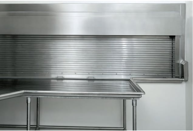 Kitchen Roll Up Counter Doors