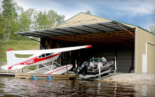 Aviation Hydraulic Door