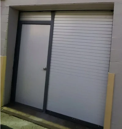 Roll-Up Door with man door