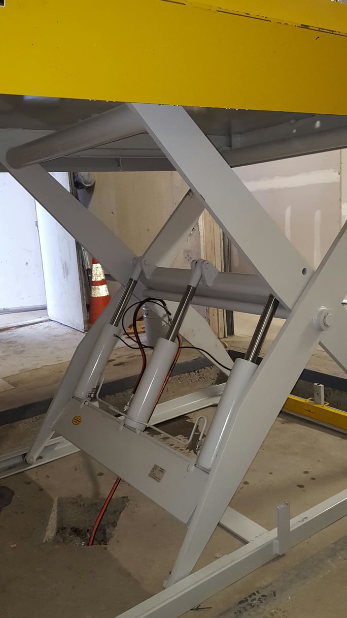 Scissor Dock Lift Legs Repair NJ NYC Scissor Dock Lift Legs Repair NJ NYC