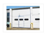 Sectional Door With PassThrough Door