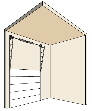 Sectional Doors - Commercial Overhead Doors Lift Tracks - Vertical Lift Track