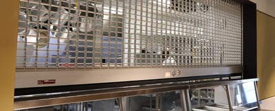 Security Grille in Food Court NJ, NYC