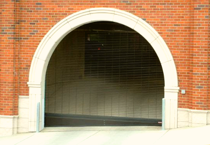 Sloping Bottom Bar in Rolling Door, Security Grille NYC,NJ