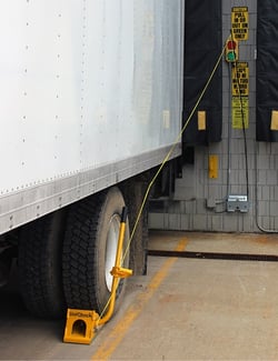 UniChock in NYC NJ McGuire Vehicle Restraint Truck Restraint 1