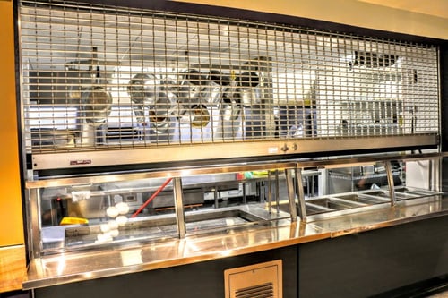 cafeteria-kitchen-grille-rolldown-gate