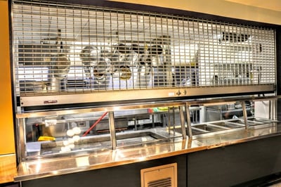 Caferteria Kitchen Security Grille Rolldown Rollup