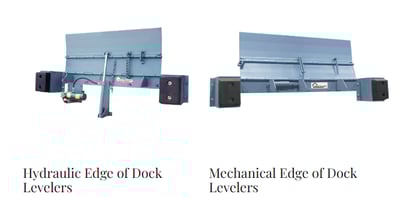 edge of dock levelers