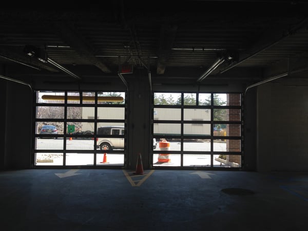 Open Air Grille Sectional Garage Overhead Door NYC