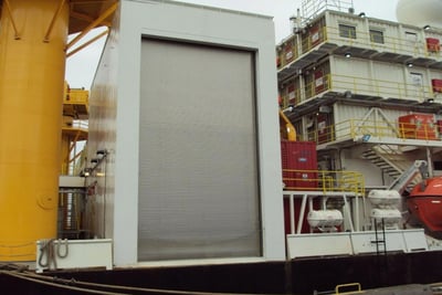 oversized commercial garage door