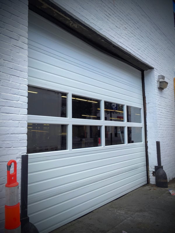 Replaced Commercial Garage Door