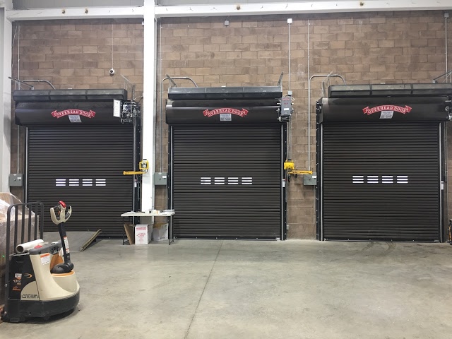 rolling steel door, steel roll up door, brown6