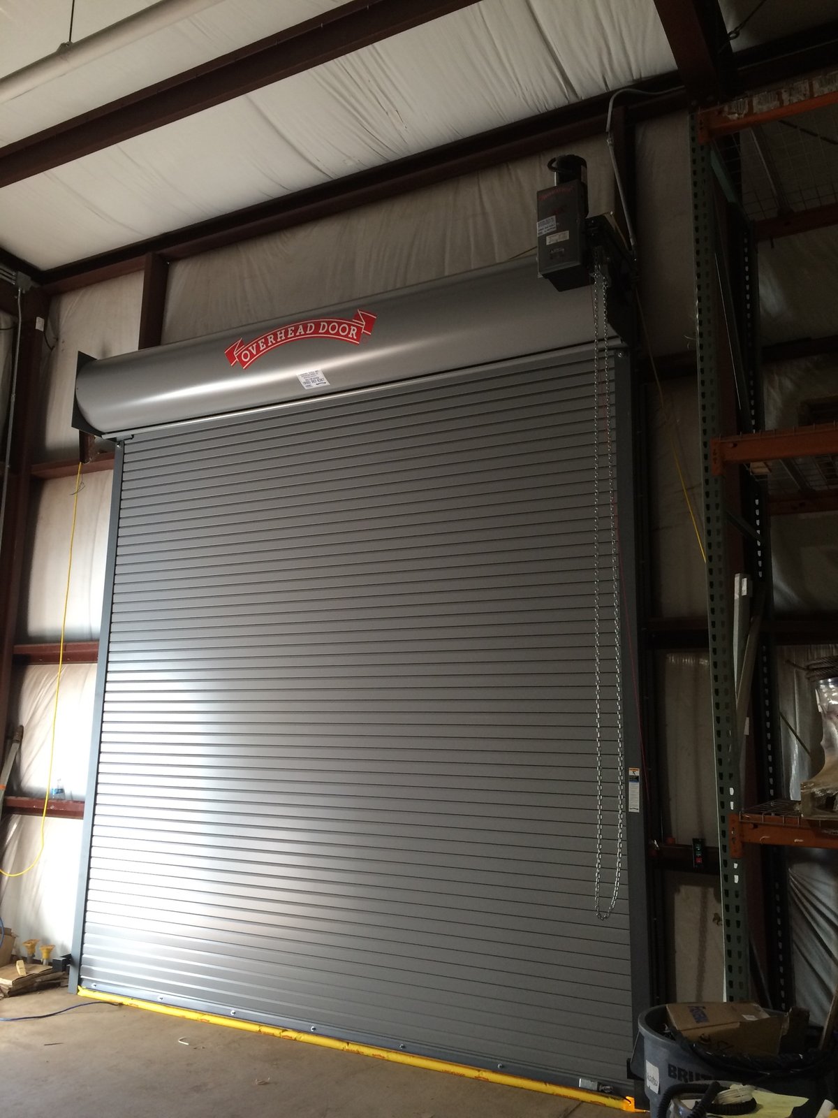 Motorized Metal RollUp Shutters and Rapid Overhead RollUp Doors