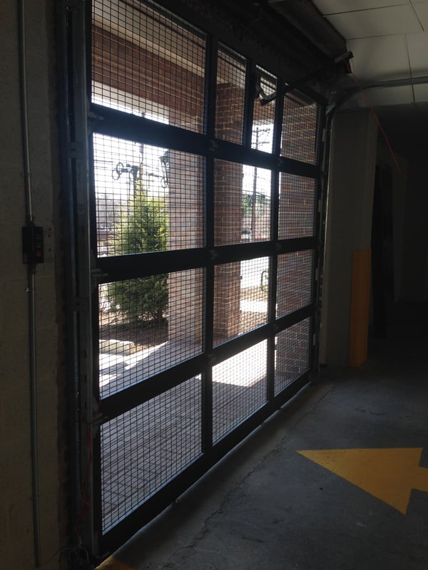 Wire Mesh Garage Door NYC